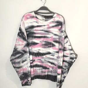 Victoria Secret PINK tye-dye oversized sweatshirt
(11.24.35EB)